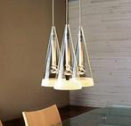 3 hanglampen flos fucsia ontworpen door Achille Castiglioni, Huis en Inrichting, Glas, Ophalen of Verzenden, Zo goed als nieuw