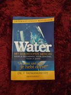 F. Batmanghelidj - Water, het goedkoopste medicijn, Boeken, Gezondheid, Dieet en Voeding, Ophalen of Verzenden, Zo goed als nieuw