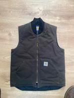 Carhartt Duck Vest Bodywarmer Maat M, Maat 48/50 (M), Zwart, Carhartt, Ophalen of Verzenden