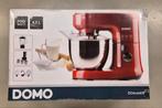 Domo DO9145KR rood, Witgoed en Apparatuur, Keukenmixers, 4 liter of meer, Ophalen of Verzenden, Nieuw, 3 snelheden of meer