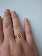 Ring met schakels, Sieraden, Tassen en Uiterlijk, Ringen, Nieuw, Ophalen of Verzenden, Dame, Goud