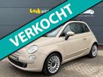 Fiat 500 0.9 TwinAir Turbo Lounge *schuifdak *p-sensor *16, Auto's, Voorwielaandrijving, Gebruikt, 4 cilinders, 4 stoelen