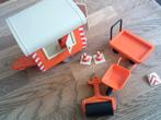 Play Mobil schaftkeet werk in uitvoering weg werkzaamheden, Ophalen of Verzenden, Gebruikt, Los playmobil