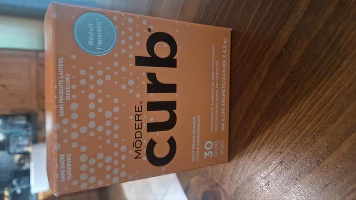Modere Curb, moeiteloos afvallen, Sport en Fitness, Gezondheidsproducten en Wellness, Nieuw, Poeder of Drank, Ophalen of Verzenden