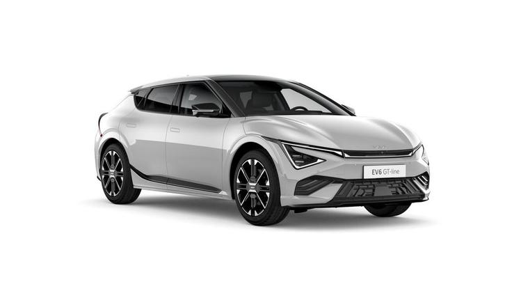 Kia Ev6 GT-Line 84 kWh Rijklaarprijs incl. €2000,- inruilp, Auto's, Kia, Te koop, EV6, 360° camera, ABS, Achteruitrijcamera, Adaptive Cruise Control