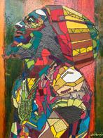 Bob Marley Canvas - Uniek Kunstwerk, Antiek en Kunst, Kunst | Schilderijen | Klassiek, Ophalen of Verzenden