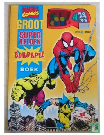 Marvel megagroot SuperHelden bordspel boek 1994