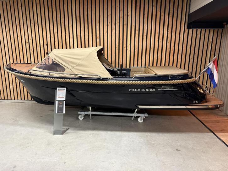 NwStaat! PRIMEUR 615 EXCLUSIVE '60PK HONDA' KOELKAST 610 620, Watersport en Boten, Sloepen, Zo goed als nieuw, 50 tot 70 pk, 6 meter of meer