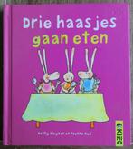 Drie haasjes gaan eten - Betty Sluyzer - Kimio   , Boeken, Ophalen of Verzenden, Zo goed als nieuw, Betty Sluyzer, 2 tot 3 jaar