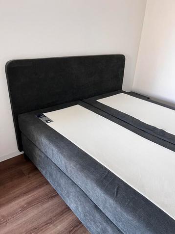 Boxspring antraciet 160x200 beschikbaar voor biedingen
