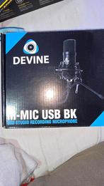 Devine microfoon USB, Ophalen of Verzenden, Zo goed als nieuw, Overige typen