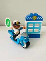 Duplo | Politie, politiemotor politiebureau | compleet 10900, Ophalen of Verzenden, Zo goed als nieuw, Duplo