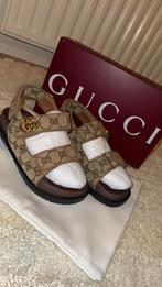 Gucci sandalen, Kleding | Dames, Schoenen, Ophalen of Verzenden, Zo goed als nieuw, Zwart, Sandalen of Muiltjes