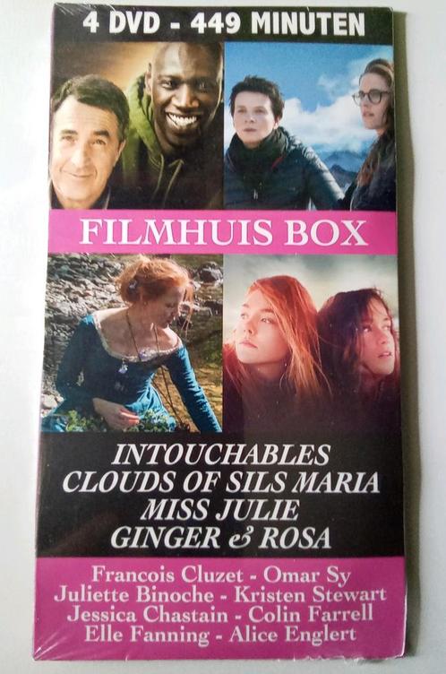 Filmhuis Box - 4 DVD's, Cd's en Dvd's, Dvd's | Filmhuis, Nieuw in verpakking, Overige gebieden, Boxset, Vanaf 12 jaar, Ophalen of Verzenden