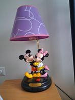 Lamp met Mickey en Minnie Mouse., Verzamelen, Ophalen, Mickey Mouse, Gebruikt, Overige typen