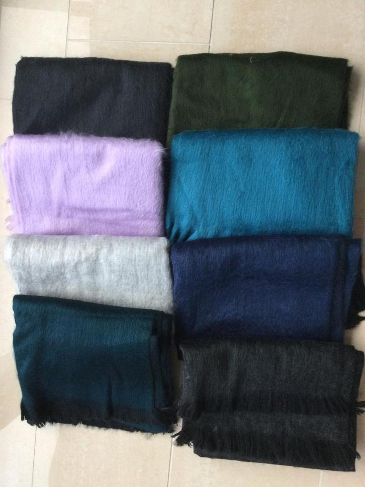 Alpaca wollen sjaals uit Peru, Kleding | Dames, Mutsen, Sjaals en Handschoenen, Nieuw, Sjaal, Maat 46/48 (XL) of groter, Ophalen of Verzenden