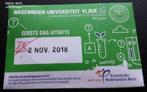 Wageningen Universiteit Vijfje 2018 - Eerste Dag Uitgifte, Verzenden, Euro's, Setje