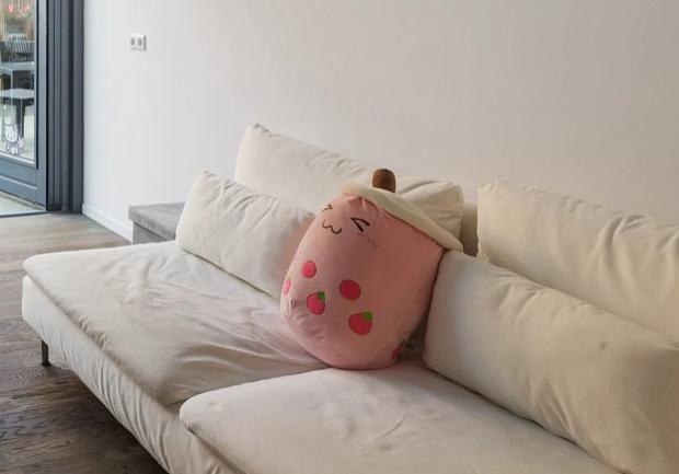 Witte Söderhamn bank - Zo goed als nieuw!, Huis en Inrichting, Banken | Bankstellen, Zo goed als nieuw, Rechte bank, Vierpersoons of meer