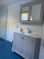 NIEUW Wastafelmeubel en spiegelkast, Huis en Inrichting, Ophalen, 100 tot 150 cm, Nieuw, Minder dan 100 cm