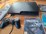 Playstation 3, 320 GB met controller en games, Ophalen, 320 GB, Met 1 controller, Slim