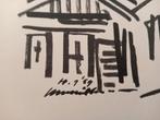 Henk Willemse Litho - Havengezicht, Antiek en Kunst, Verzenden