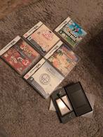 Nintendo DS Lite (Zwart) + 5 Games - ZONDER OPLADER, Ophalen