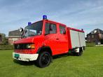 Brandweer Mercedes 510 '96, 18dkm, Sperdif. Camper/Foodtruck, Auto's, Bestelauto's, Te koop, Grijs, 2298 cc, ABS