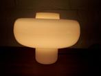 Vintage retro lamp, tafellamp Design Mushroom glas izgst., Vintage retro glas Design., Ophalen of Verzenden, Minder dan 50 cm