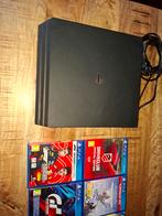 PS4 Pro 1TB + Games + 2 Controllers, Spelcomputers en Games, Spelcomputers | Sony PlayStation 4, Ophalen of Verzenden, Zo goed als nieuw