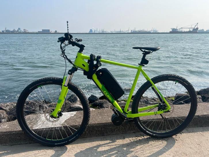 Cube E-bike, Bafang BBS01 250W top accu 960Wh, Fietsen en Brommers, Elektrische fietsen, Gebruikt, Cube, 55 tot 59 cm, 50 km per accu of meer