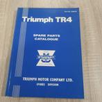 Triumph TR4 Spare Parts Catalogue Brooklands uitgave, Ophalen of Verzenden, Gelezen, Overige merken