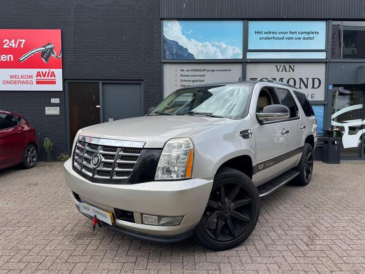 Cadillac ESCALADE AWD, Auto's, Bestelauto's, Bedrijf, Te koop, Overige merken, Benzine, Euro 4, Automaat, Geïmporteerd, Zilver of Grijs