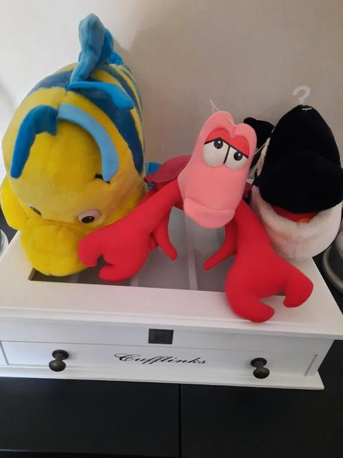 Disneyland Parijs knuffels Botje, Sebastiaan en Spot, Verzamelen, Disney, Zo goed als nieuw, Knuffel, Ophalen of Verzenden