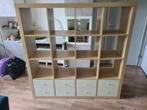 Kallax Vakkenkast 150 bij 150, Huis en Inrichting, Kasten | Boekenkasten, Ophalen, 150 tot 200 cm, Zo goed als nieuw, Met lade(s)