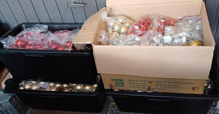 Partij Kerstballen, Diversen, Kerst, Gebruikt, Ophalen