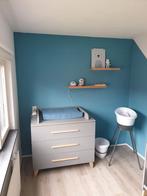 Prenatal Stanley Babykamer - Commode & Ledikant Grijs, Ophalen, Zo goed als nieuw, Jongetje of Meisje