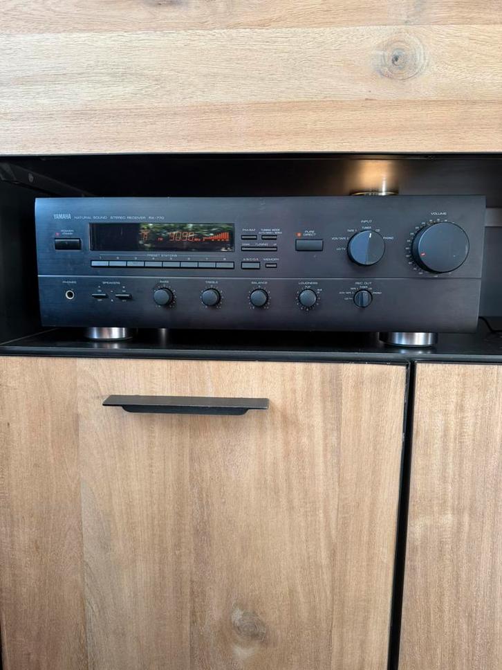 Yamaha versterker tuner rx-770 gereviseerd, Audio, Tv en Foto, Versterkers en Receivers, Refurbished, Stereo, Yamaha, Ophalen