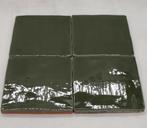 Designtegels | 1 doos Spaanse wandtegels nieuw | groen 13x13, Ophalen, Nieuw, Minder dan 20 cm, Minder dan 20 cm