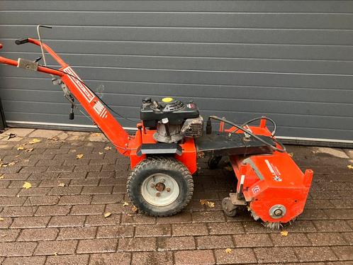 Kersten veegmachine voerschuif en kunstmest strooier, Tuin en Terras, Veegmachines, Zo goed als nieuw, Ophalen