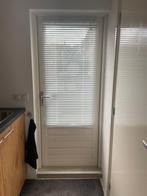 Buitendeur hardhout - naar buiten draaiend, Ophalen, Gebruikt, 80 tot 100 cm, Buitendeur