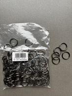 Sleutelringen zwart 100 stuks 20 mm, Ophalen of Verzenden, Nieuw