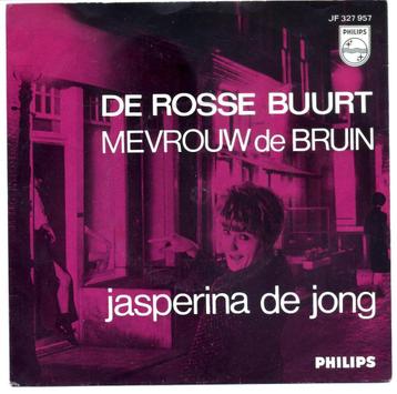 Jasperina de Jong De rosse buurt MONO vinyl single 1967 ZGAN beschikbaar voor biedingen