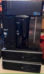6 Computers Klein Model met Harde S en DVD (Zonder Windows), Computers en Software, Desktop Pc's, Ophalen, Gebruikt, HDD, 2 tot 3 Ghz