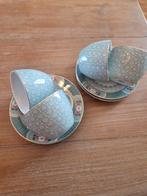 PIP thee of espressokopjes groen/grijs+blauw e.a., Ophalen of Verzenden, Zo goed als nieuw, Overige stijlen, Kop(pen) en/of Schotel(s)