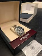 Longines Hydroconquest 41mm Zwart, Sieraden, Tassen en Uiterlijk, Horloges | Heren, Overige merken, Staal, Staal, Polshorloge