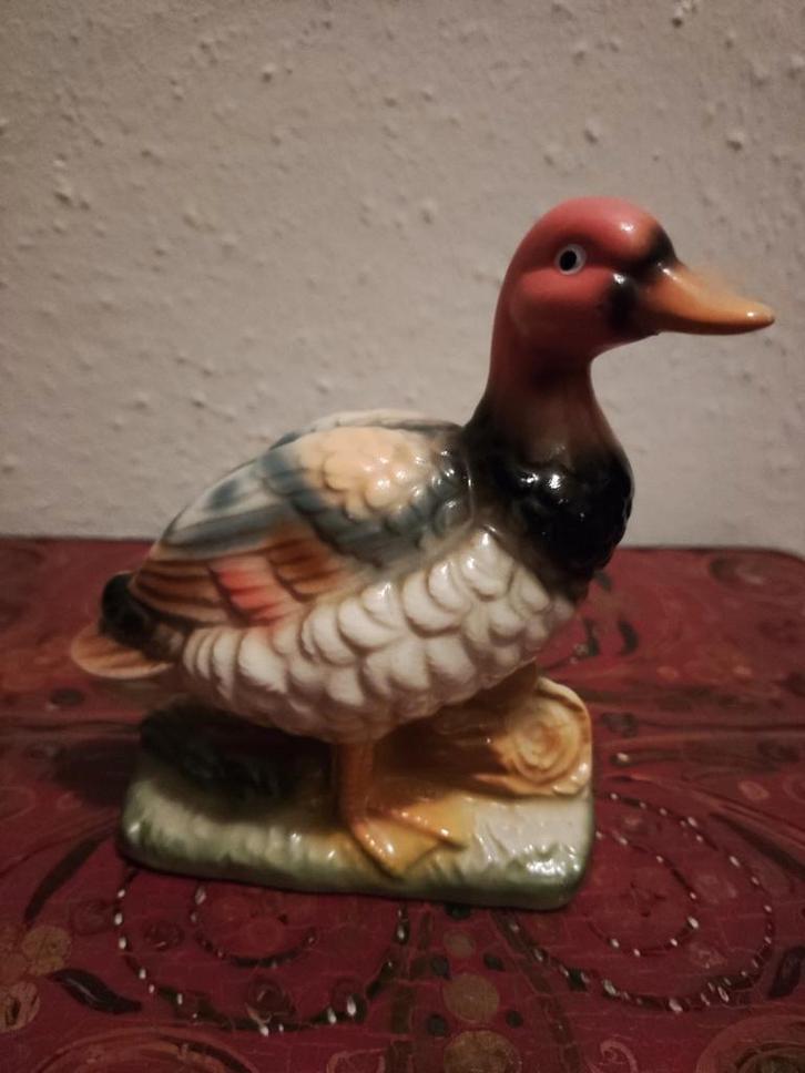 Prachtige gekleurde oude eend, Verzamelen, Beelden en Beeldjes, Verzenden