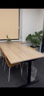 Mooie bureau’s met houten look, Huis en Inrichting, Bureaus, Ophalen, Zo goed als nieuw, Bureau