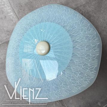 Vintage, midcentury schaallamp, plafonnière, lamp beschikbaar voor biedingen