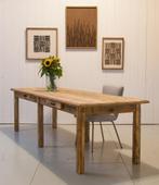 Ateliertafel | Franse tafel | Eetkamertafel | Tafel met lade, Ophalen of Verzenden