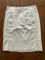 Turnover: z.g.a.n. gevoerd bleek-roze linnen rokje maat 36, Verzenden, Zo goed als nieuw, Knielengte, Roze